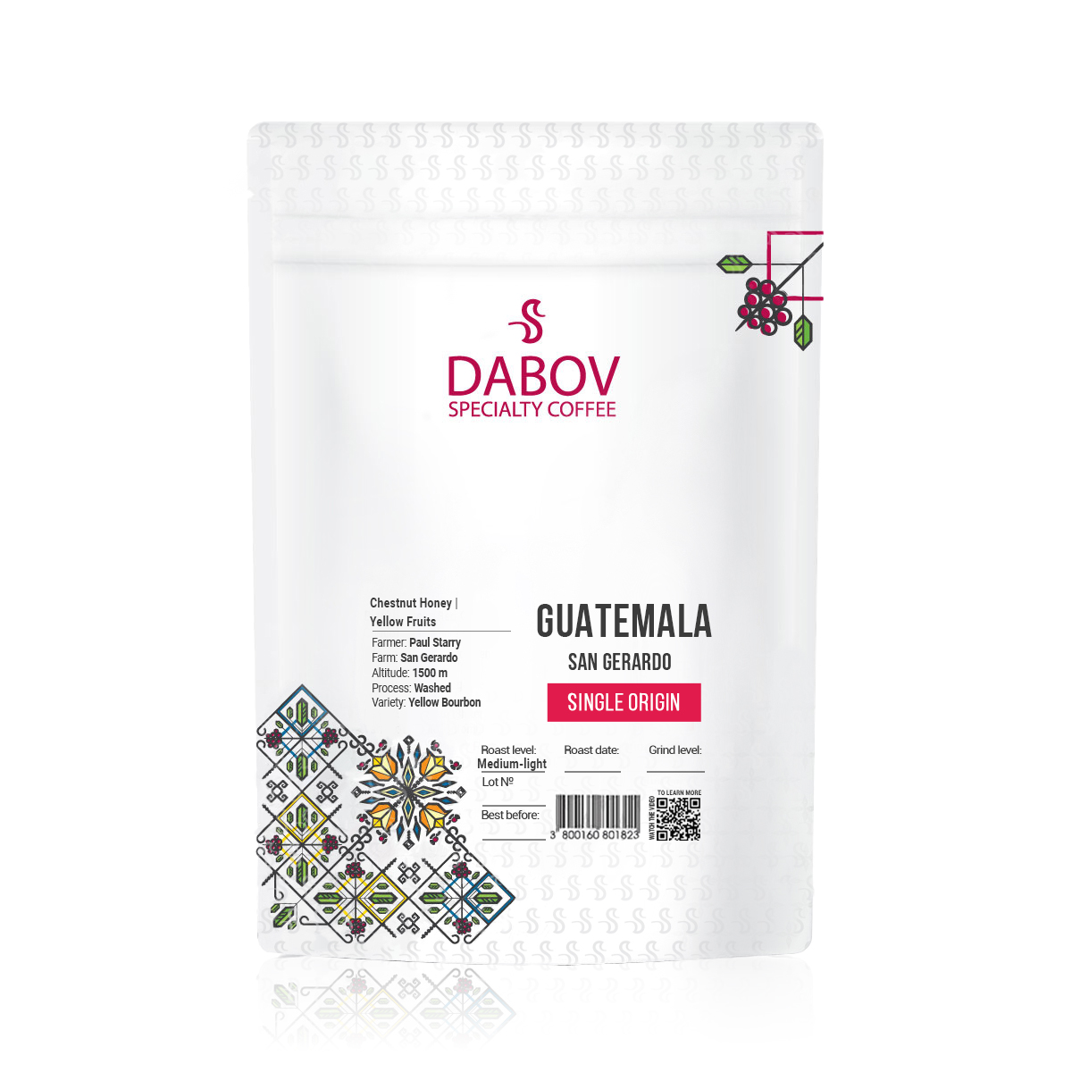 DABOV Specialty Coffee Гватемала Сан Херардо 200.8гр