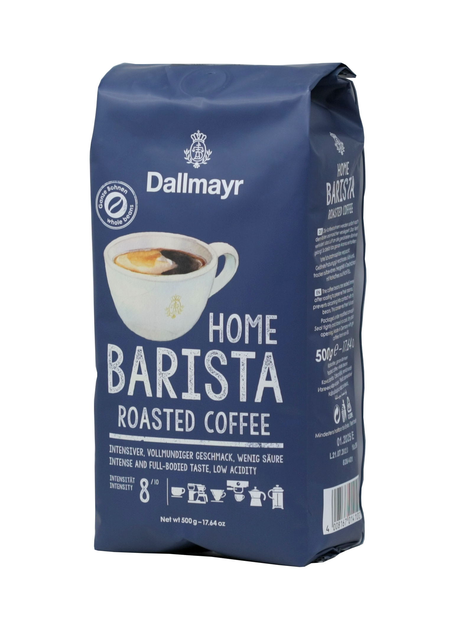 КАФЕ HOME BARISTA КАФЕ НА ЗЪРНА 500гр