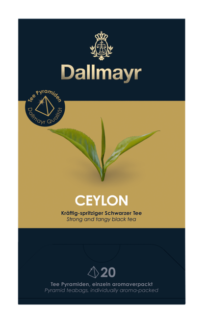 Dallmayr Ceylon черен чай - 20 сашета