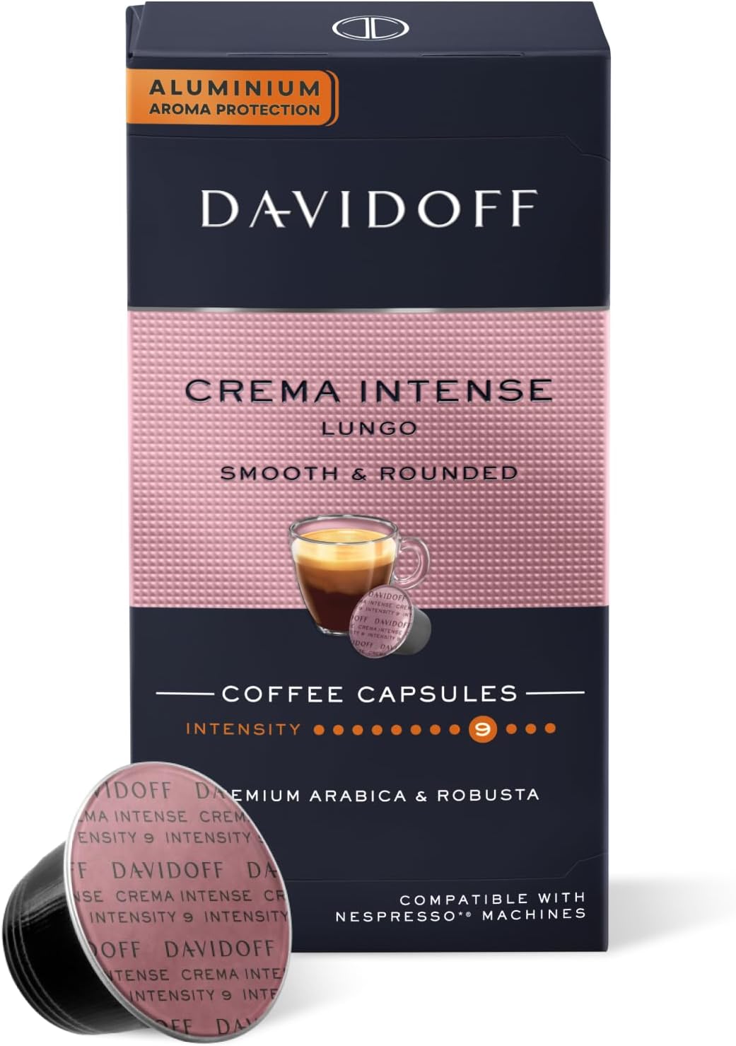 Davidoff Cafe Crema Intense - Nespresso съвместими капсули