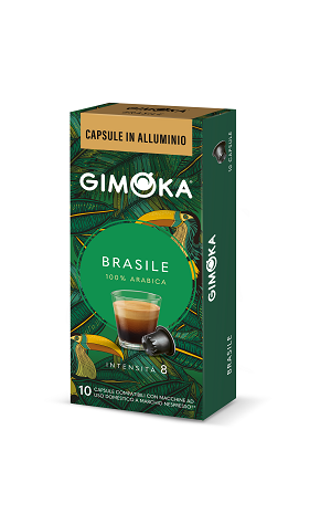 Gimoka Brazil алуминиеви Nespresso съвместими капсули