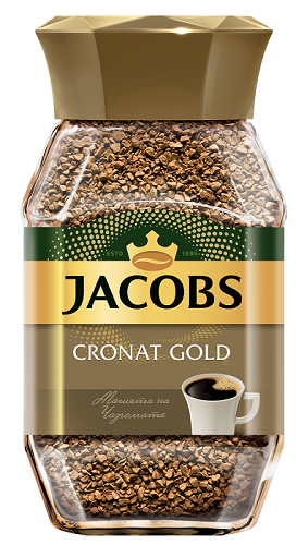 Jacobs Cronat Gold разтворимо кафе 200гр