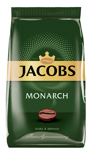 Jacobs Monarch кафе на зърна 250гр