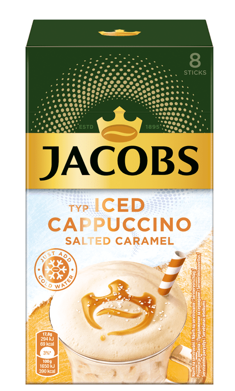  Jacobs Iced Cappuccino Разтворима кафе напитка