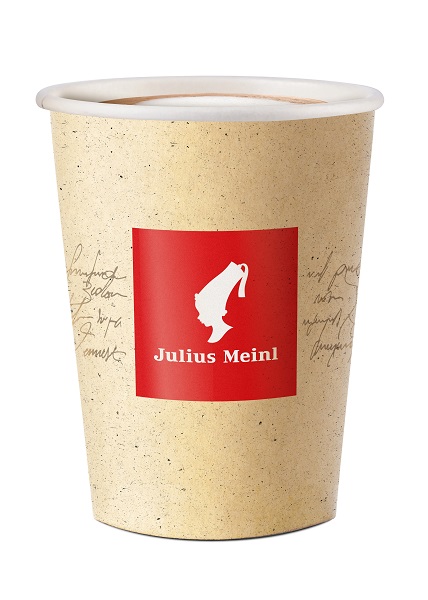 Julius Meinl - Био картонена капучино чаша, 200мл, 100бр