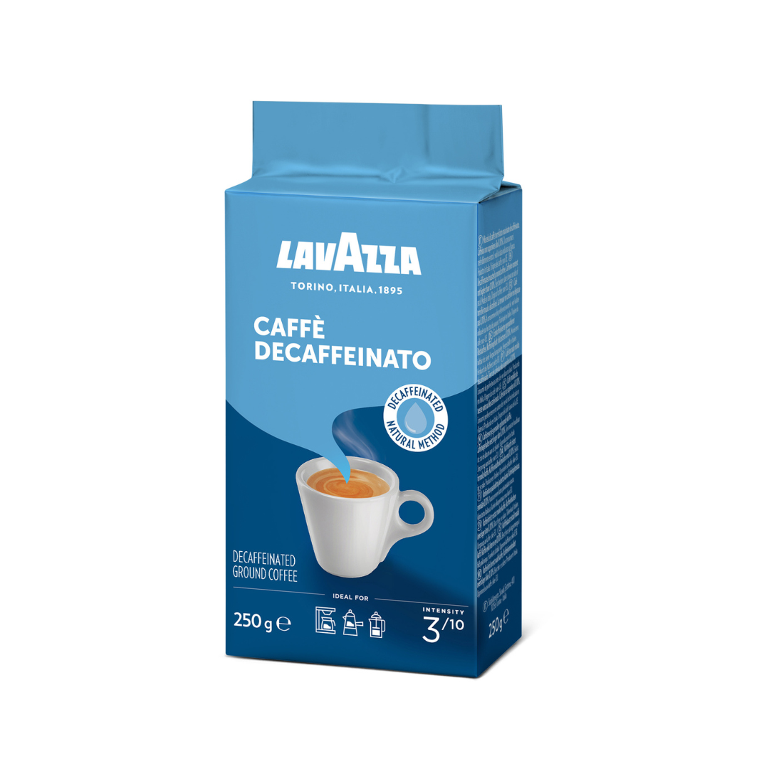 Lavazza Decaffeinato  мляно кафе 250 гр. вакуум | Мляно кафе | Кафе |