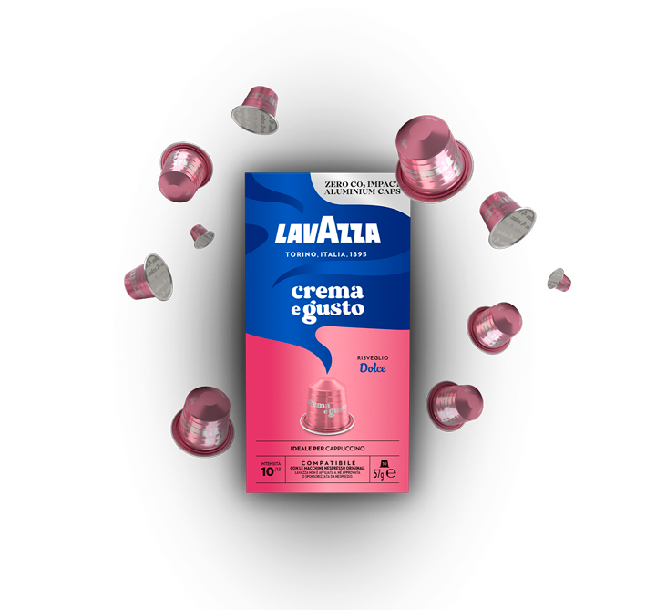 Lavazza Crema e Gusto Dolce Nespresso съвместими капсули 10бр