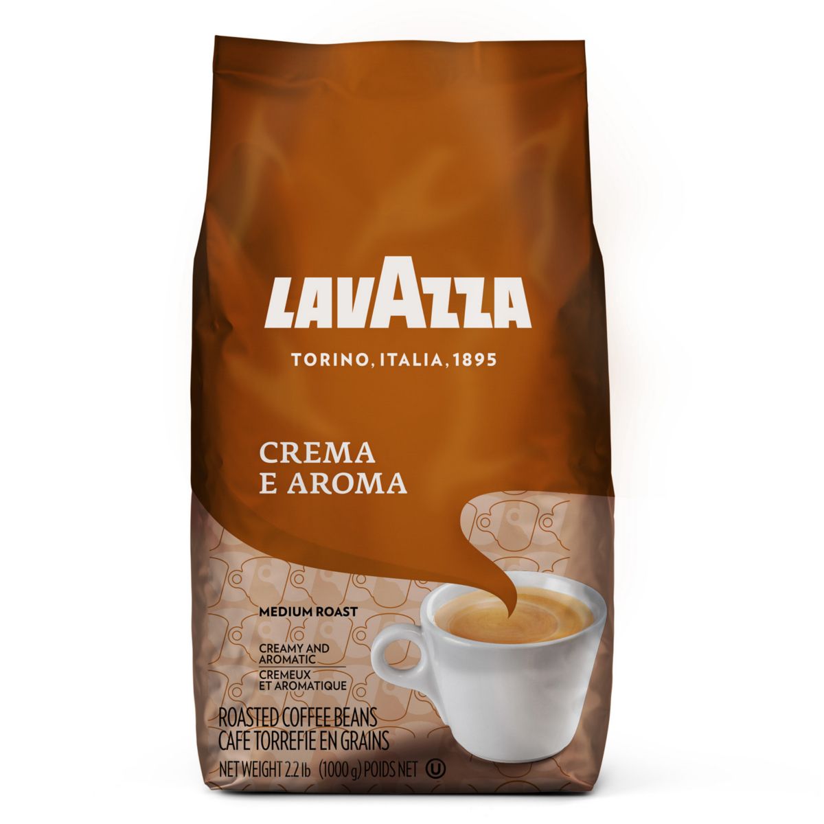 Lavazza crema e aroma - кафе на зърна, 1 кг.