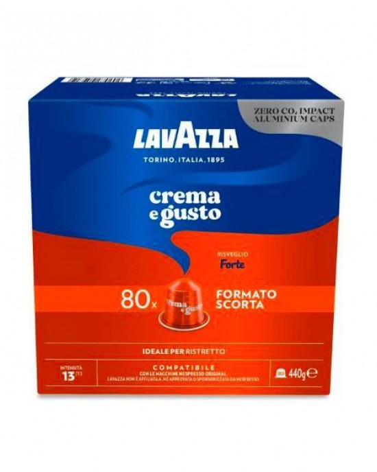Lavazza Crema e Gusto Forte Nespresso съвместими капсули 80бр | Виж всички | Nespresso съвместими |