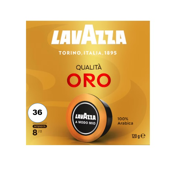 Lavazza Qualita Oro A modo mio 36бр капсули | Lavazza A Modo Mio | Кафе капсули |