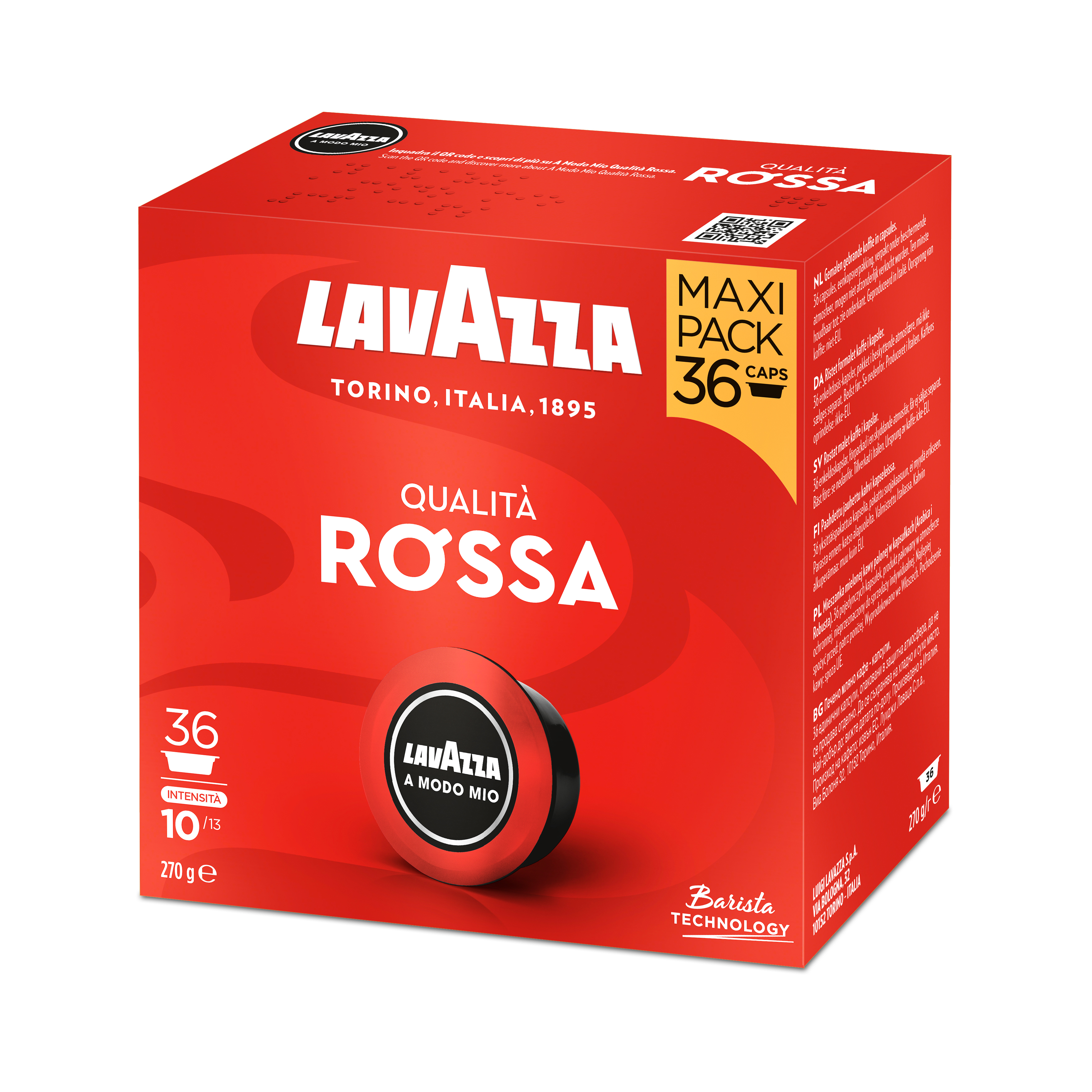 Lavazza Qualita Rossa A modo mio 36бр капсули