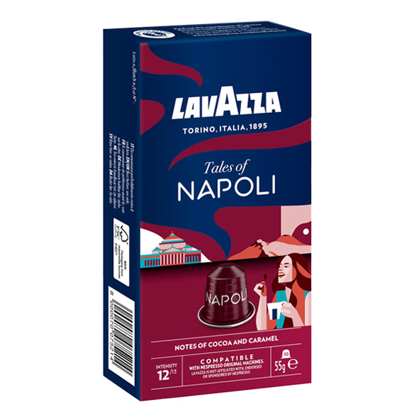 Lavazza Tales of Italy Napoli Nespresso съвместими капсули 10 бр | Kimbo | Друго |