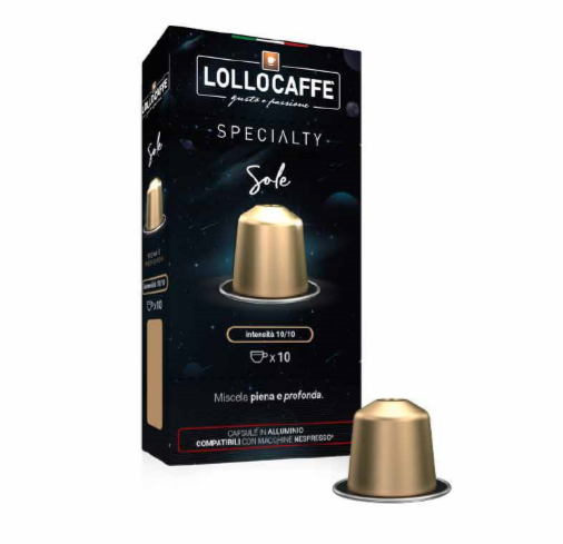 LolloCaffe Sole Nespresso съвместими капсули 10бр | LolloCaffe | Nespresso compatible coffee capsules |