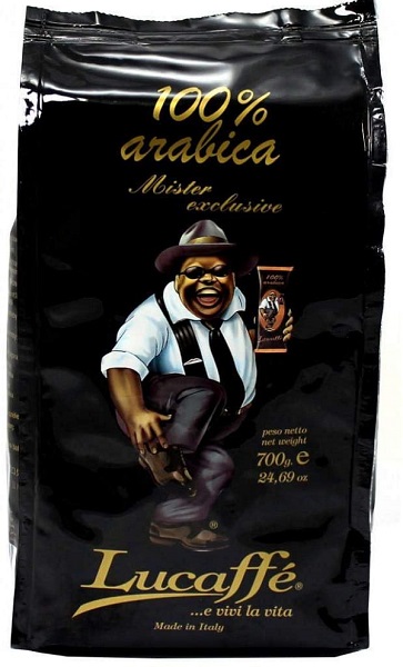 Lucaffe Mr.Exclusive 100% Arabica - 700гр кафе на зърна