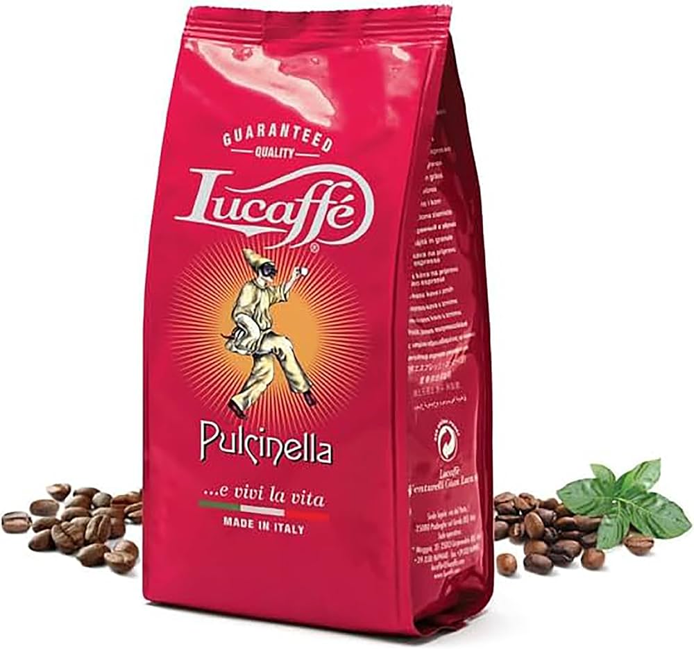 Lucaffe Pulcinella 1кг кафе на зърна | Lucaffe кафе на зърна | Lucaffe |