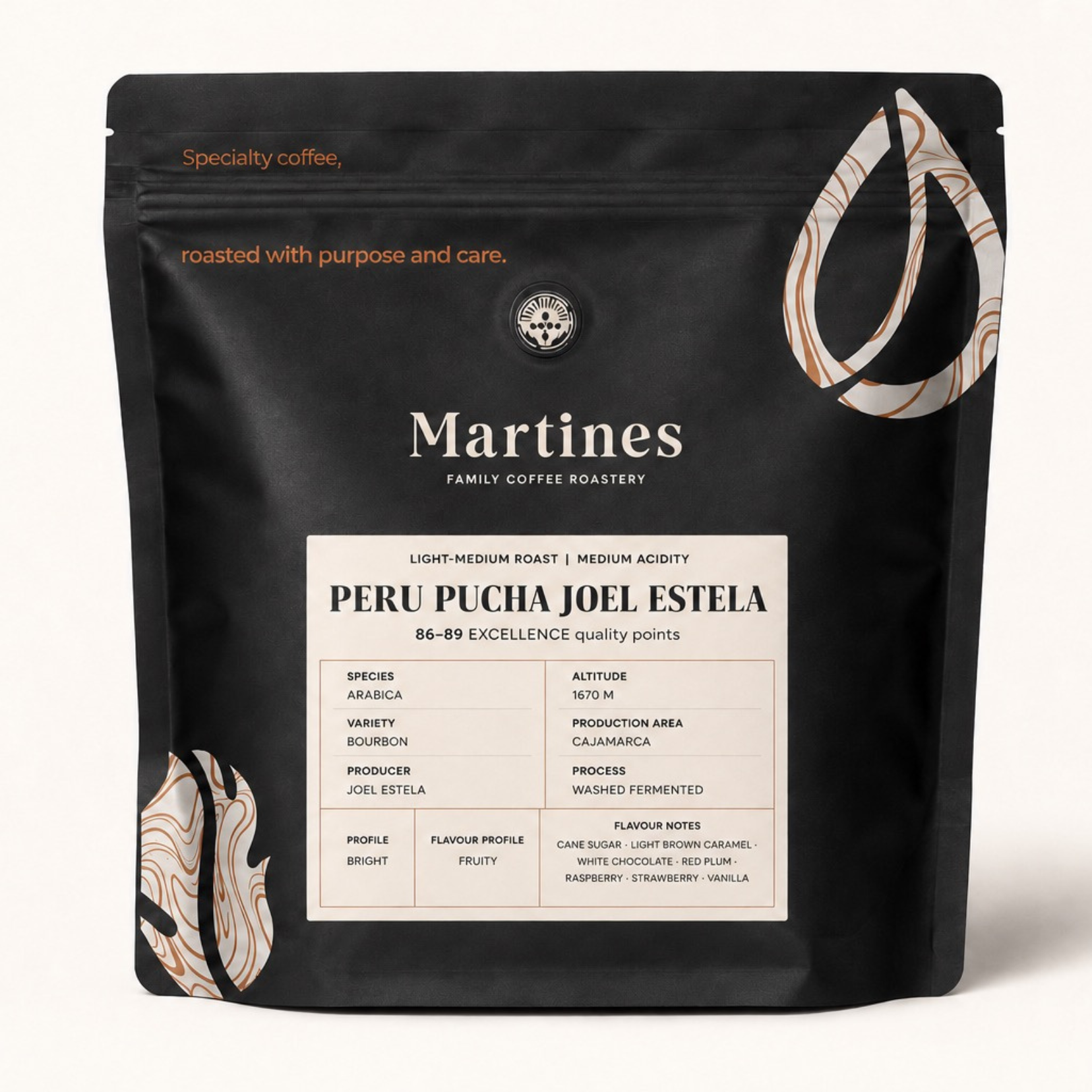 Martines Специално кафе Peru Pucha Joel Estela 250гр | Кафе на зърна | Кафе |