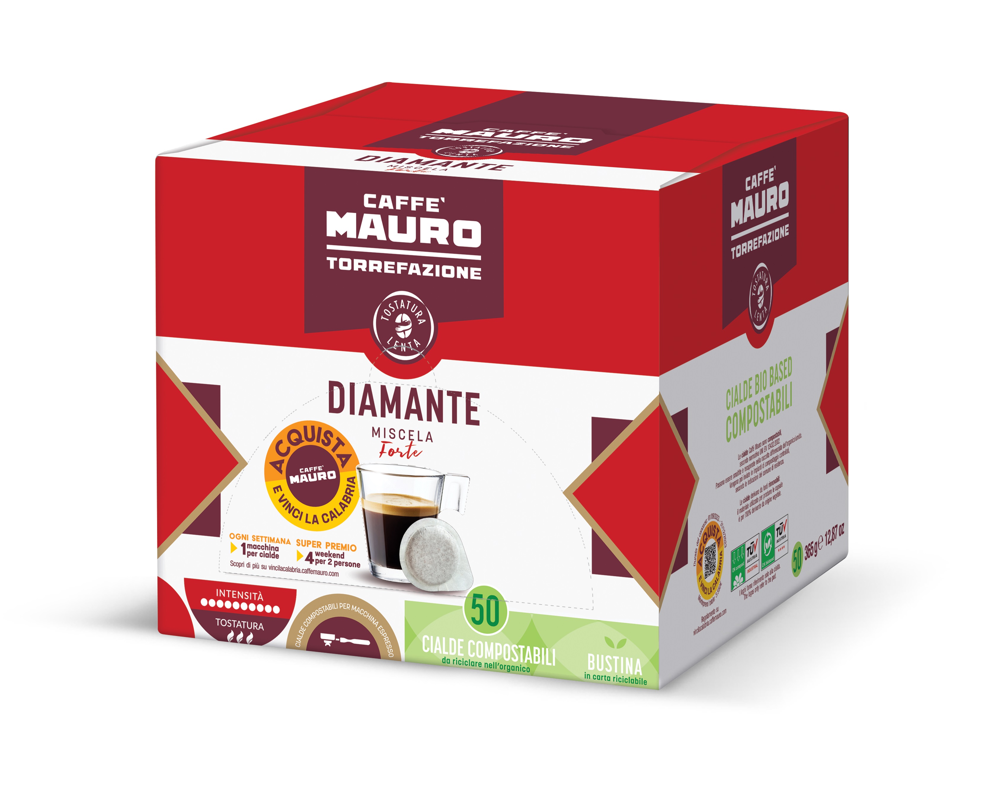 Caffe Mauro Diamante De Luxe 50бр моно дози