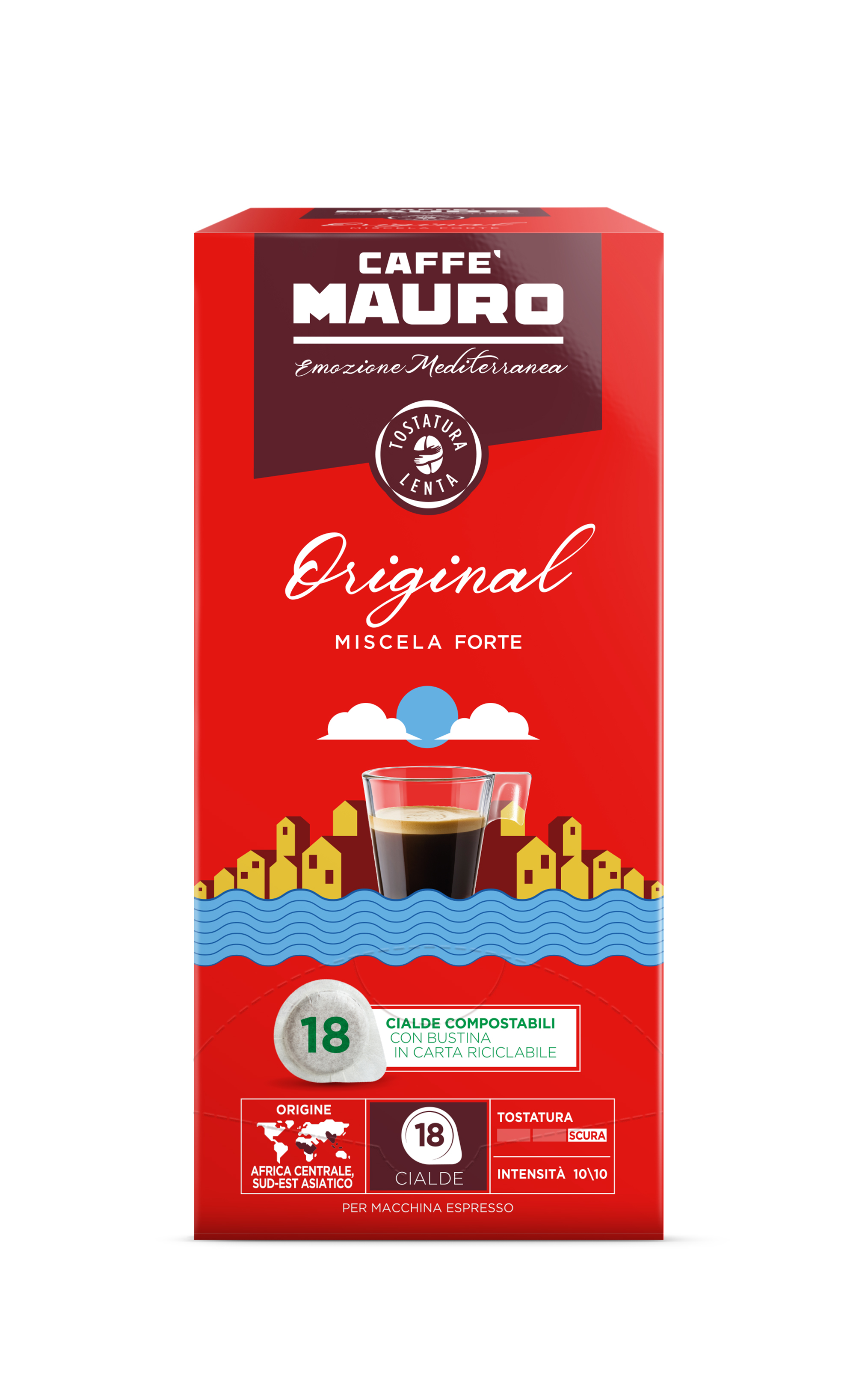 Caffe Mauro Original 18бр моно дози