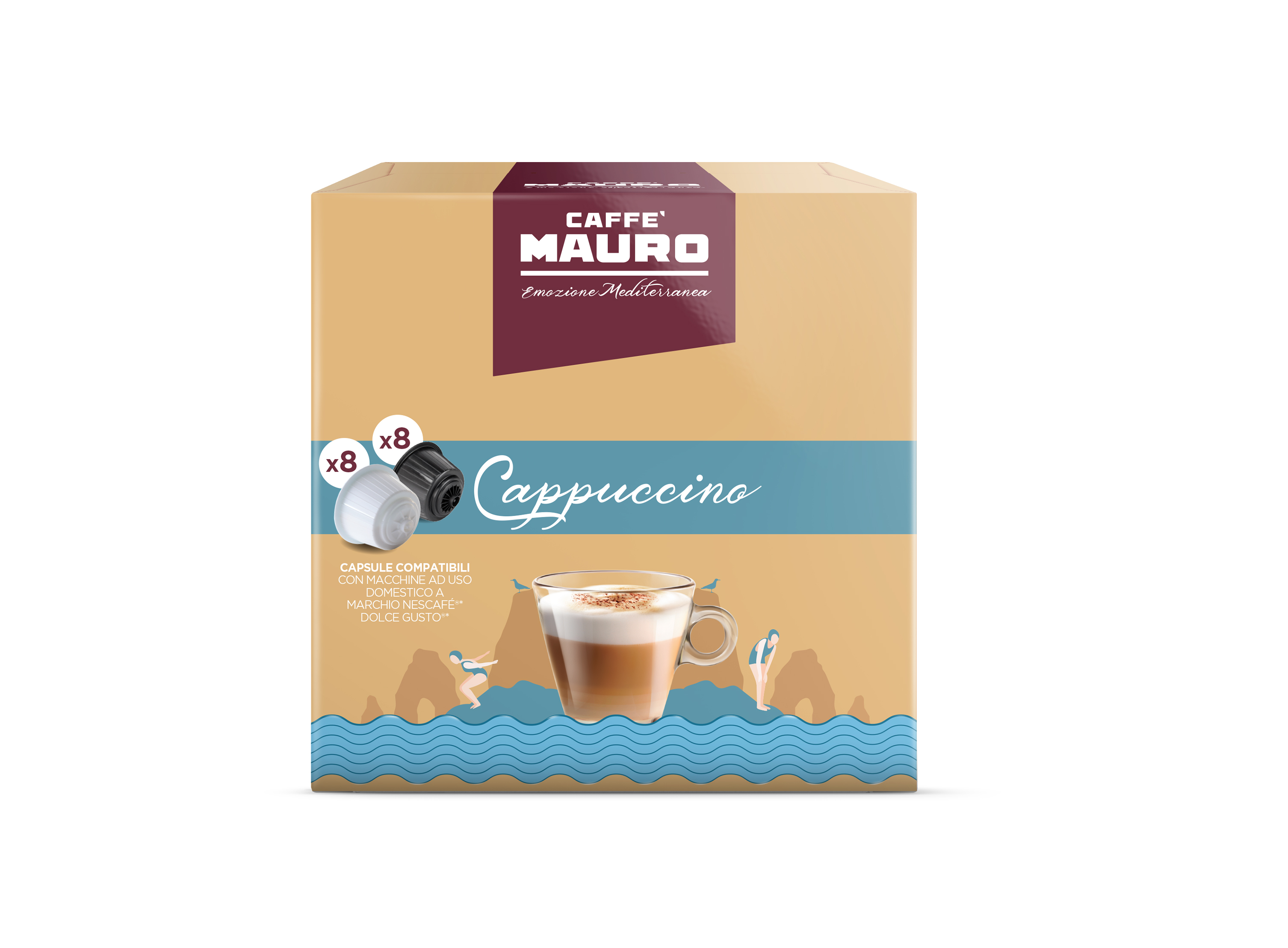 Caffe Mauro Cappuccino Dolce Gusto 16бр