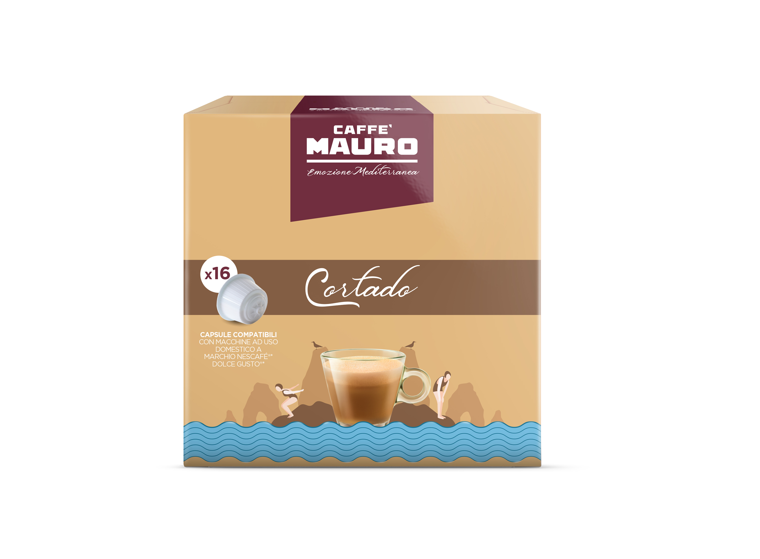 Caffe Mauro Cortado Dolce Gusto 16бр