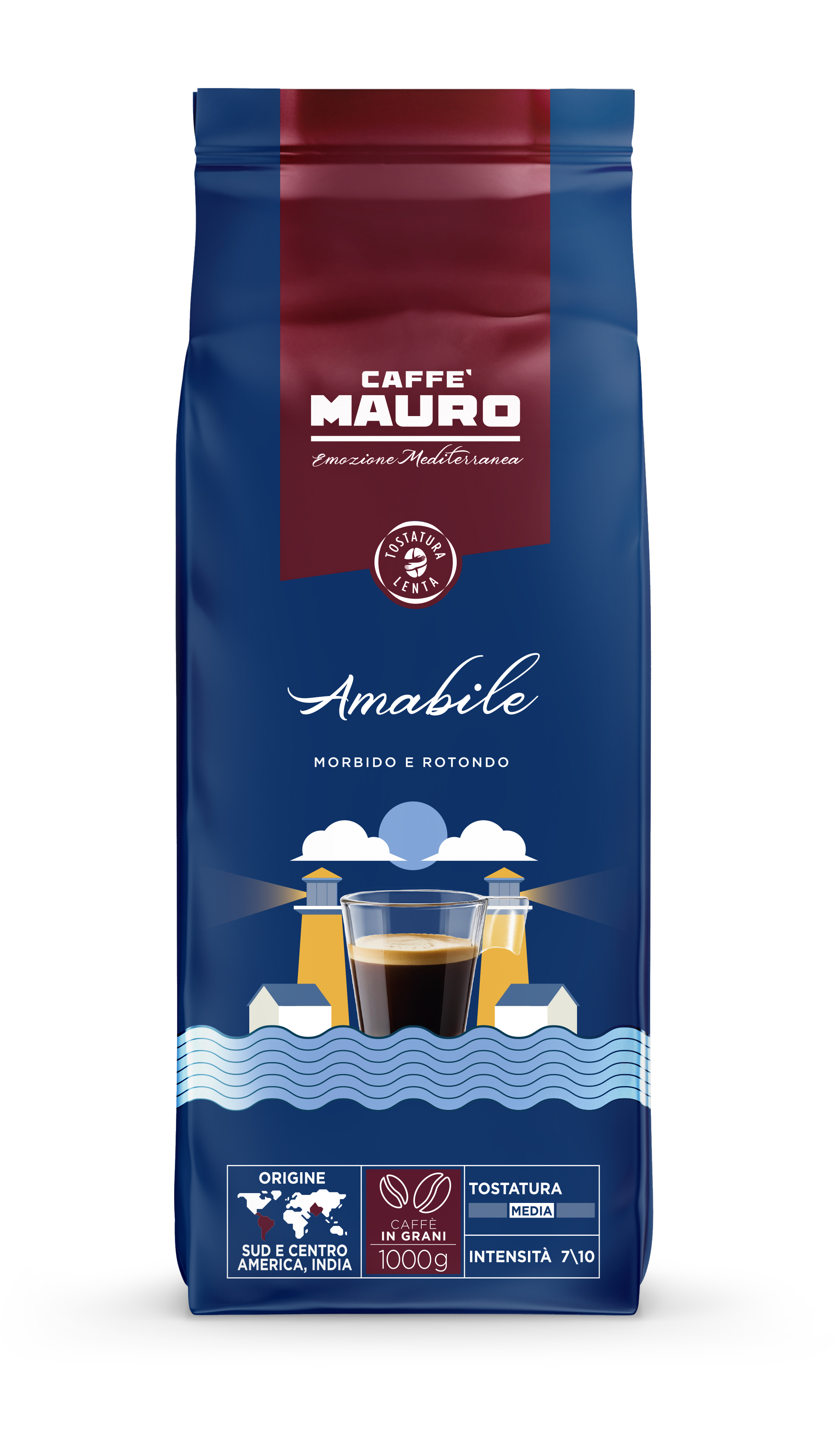 Caffe Mauro Amabile 1кг кафе на зърна