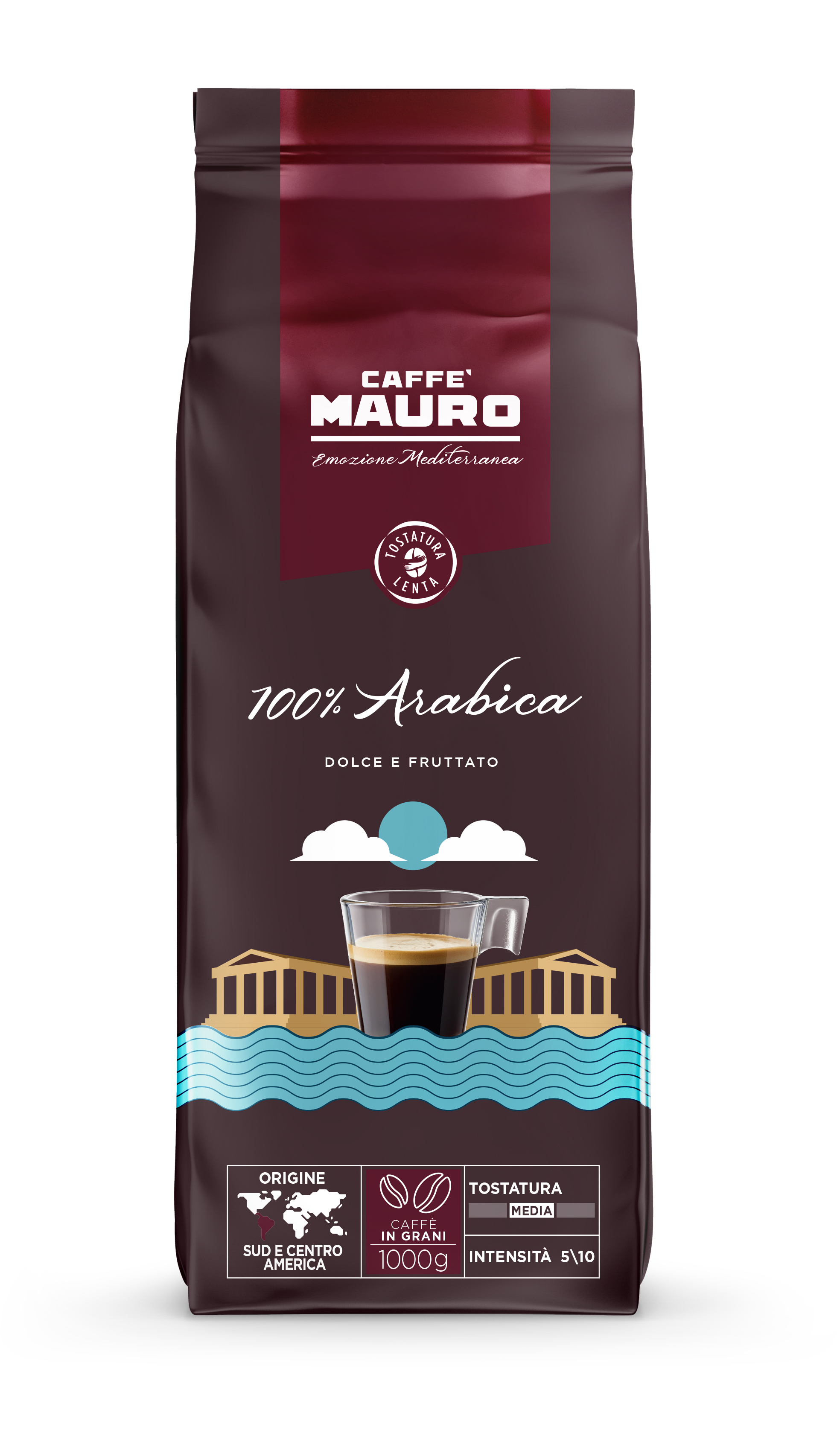 Caffe Mauro 100% Arabica 1кг кафе на зърна