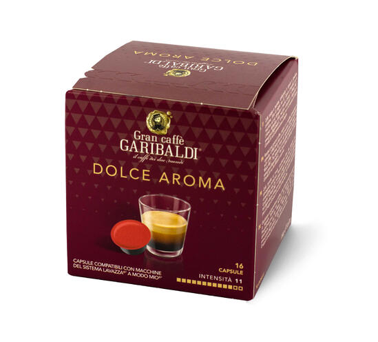 Garibaldi Dolce Aroma, Lavazza A Modo Mio съвместими капсули