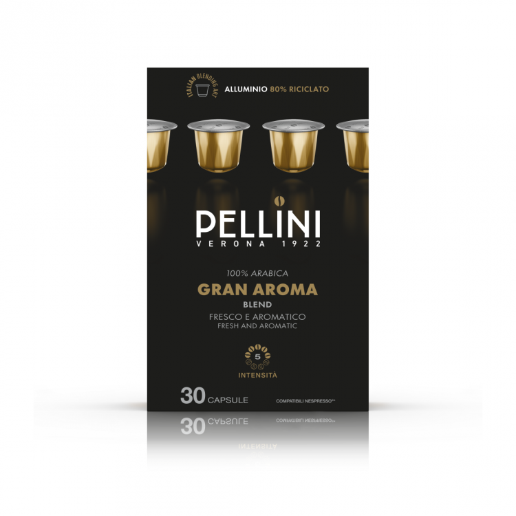 Pellini Gran Aroma Nespresso съвместими капсули - 30 бр. | Nespresso съвместими | Кафе капсули |