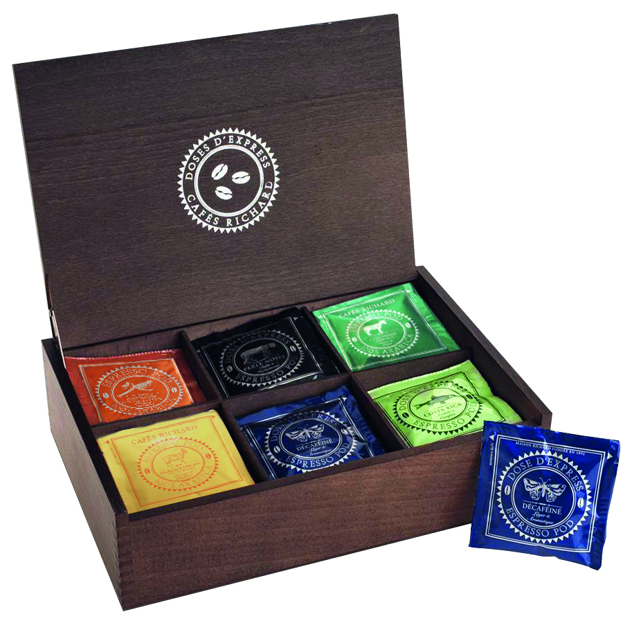 Cafés Richard Coffret Pod Chr - 36 e.s.e pods Gift Box