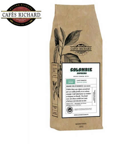 Cafés Richard Colombie Supremo - coffee beans 500 g