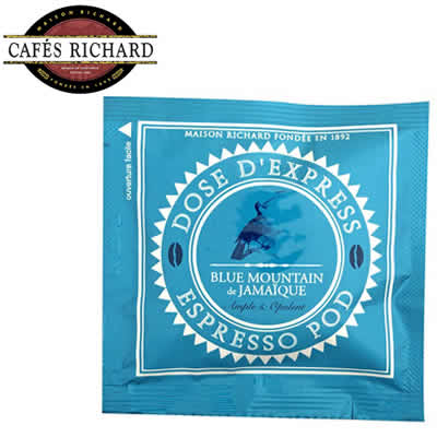 Cafés Richard Blue Mountain de JamaÏ​que - 25 e.s.e pods