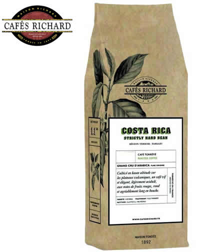 Cafés Richard Costa Rica - кафе на зърна 500 гр