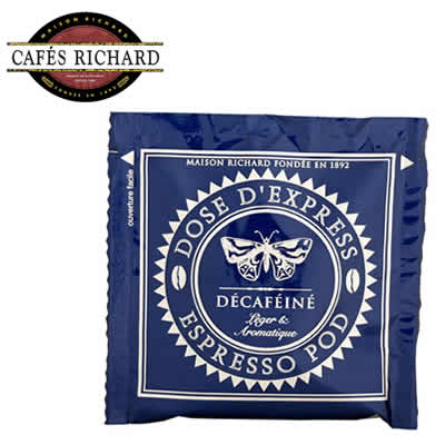 Cafés Richard Décaféiné - 1 бр доза в опаковка 