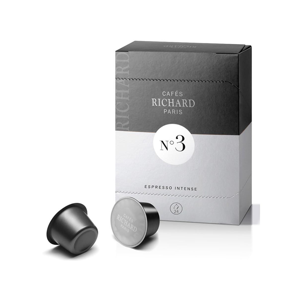 Cafes Richard Ventura capsules - Espresso Intense