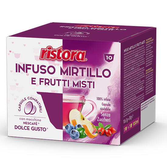 Капсули Ristora Mirtillo e Frutti Misti за Dolce Gusto