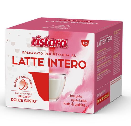 RISTORA Latte Intero – капсули "Dolce Gusto" 10 бр. | Други | Nescafe Dolce Gusto съвместими |