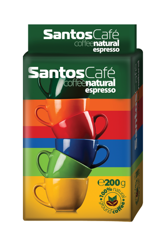 Santos Cafe Natural мляно кафе 200гр