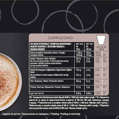 Starbucks Cappuccino капсули за Dolce Gusto кафемашина 12 капсули