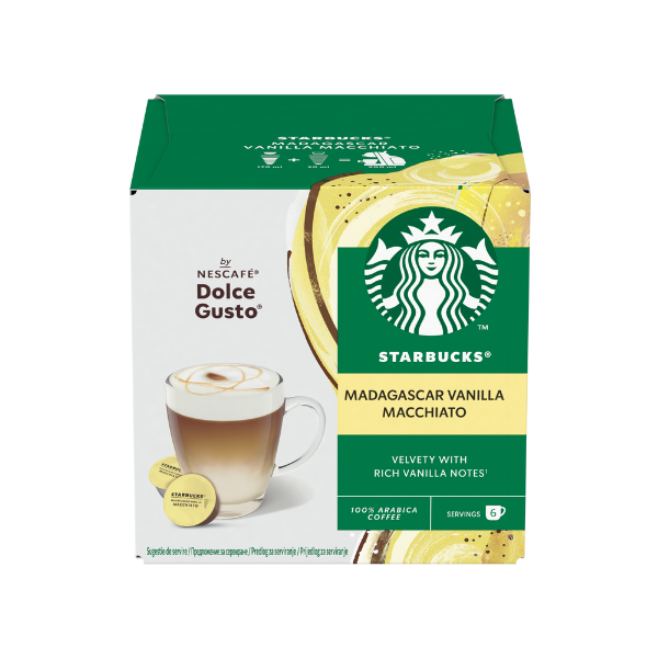 Starbucks Vanilla Macchiato капсули за Dolce Gusto кафемашина 12 капсули