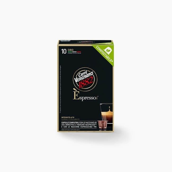 Vergnano Oro 10бр капсули за Nespresso кафемашина