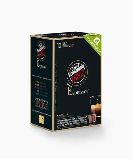 Vergnano Oro 10бр капсули за Nespresso кафемашина