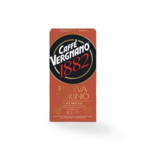 Vergnano Riserva Torino Cremoso 10 бр. капсули за Nespresso кафемашина | Nespresso съвместими | Кафе капсули |
