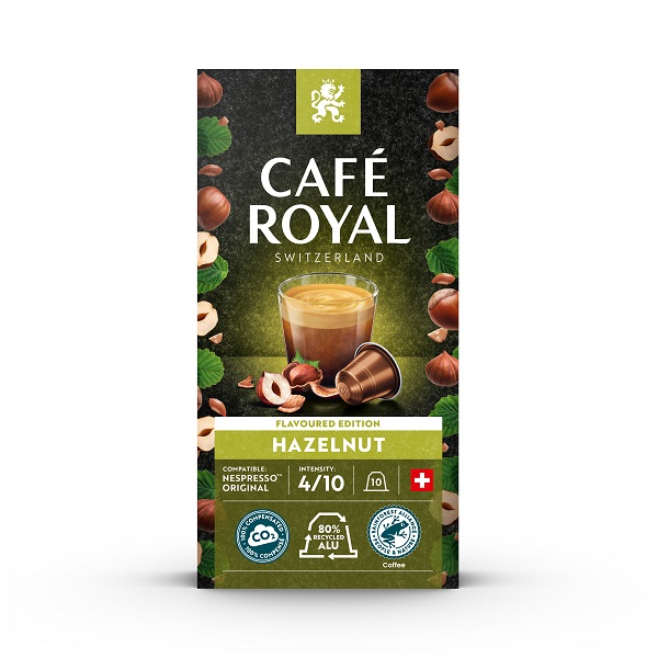Café Royal Noisette Nespresso съвместими капсули с вкус на лешник, 10бр