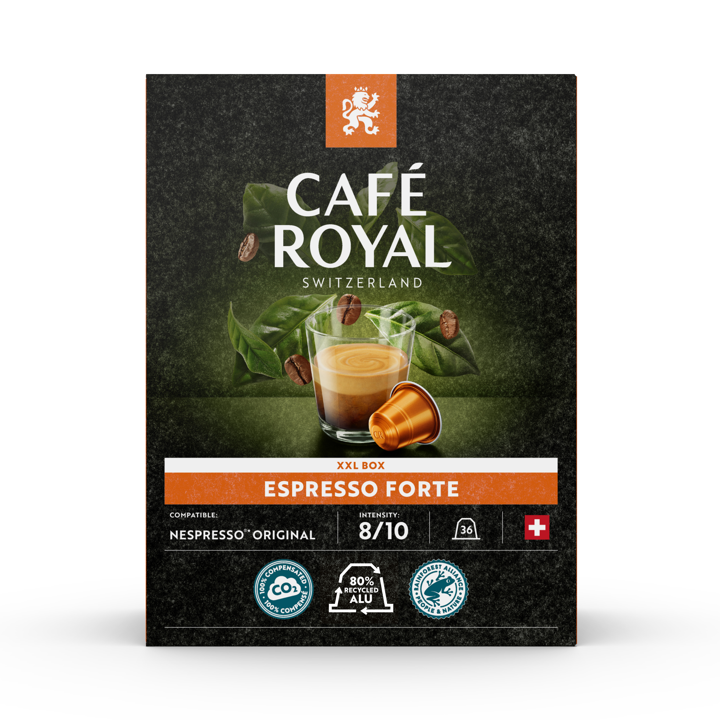 Café Royal Espresso Forte 36 Nespresso capsules compatible