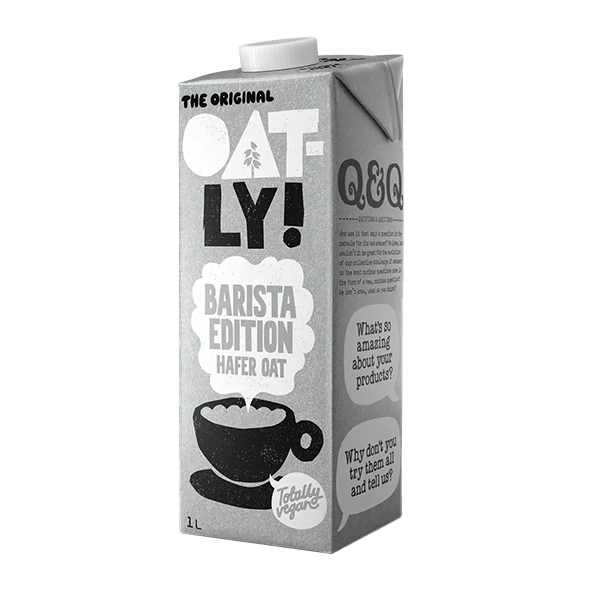 Oatly Oat Drink Barista Edition 1L | Сиропи | Вкусотийки |