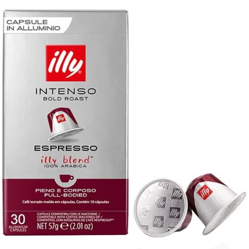 Illy Espresso Intenso Nespresso съвместими капсули 30бр | Nespresso съвместими | Кафе капсули |