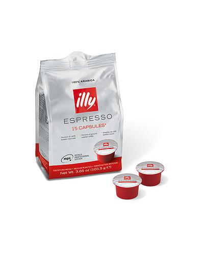 illy Espresso, 15 бр капсули, за illy MPS система
