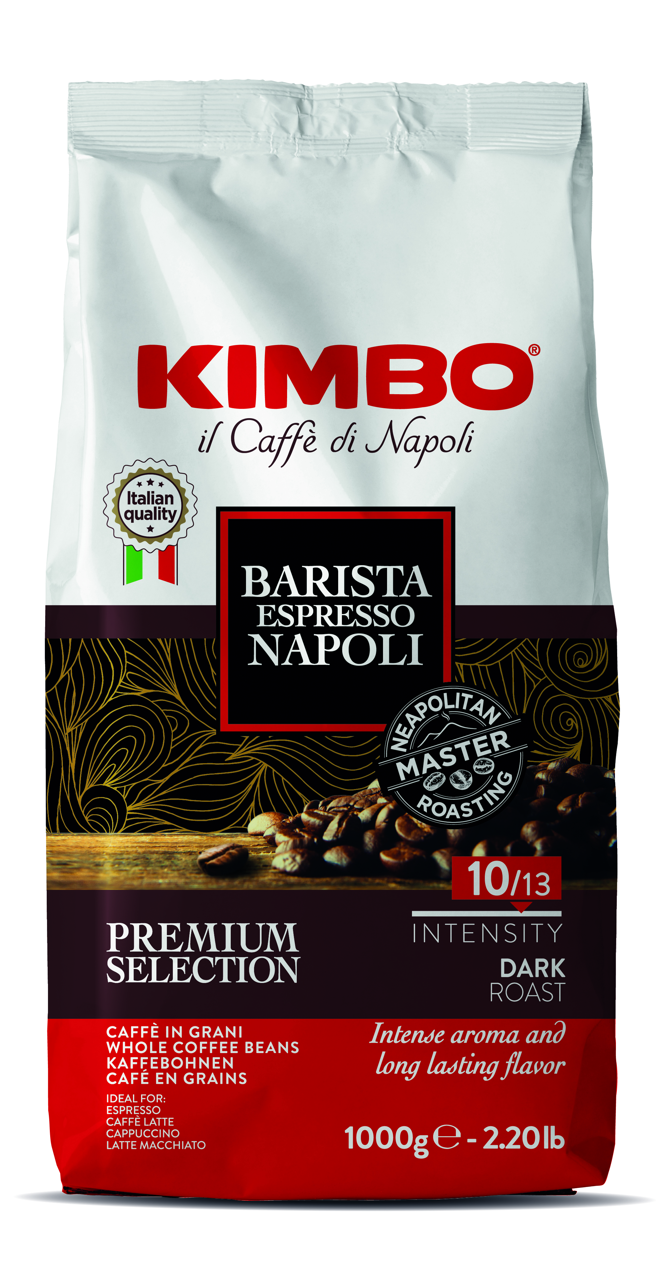 Kimbo Espresso Napoli кафе на зърна 1кг