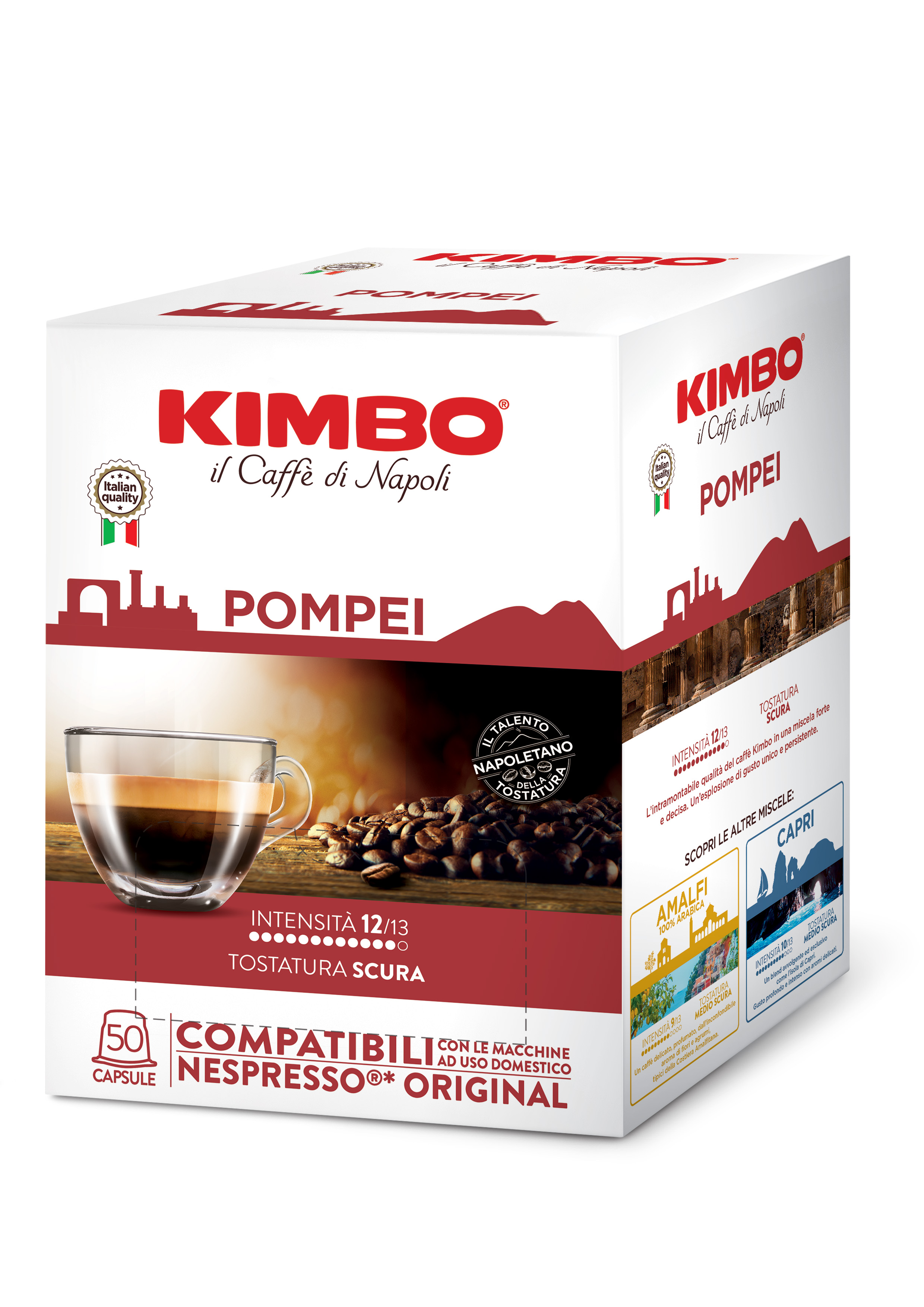 KIMBO POMPEI Nespresso съвместими|  |  |
