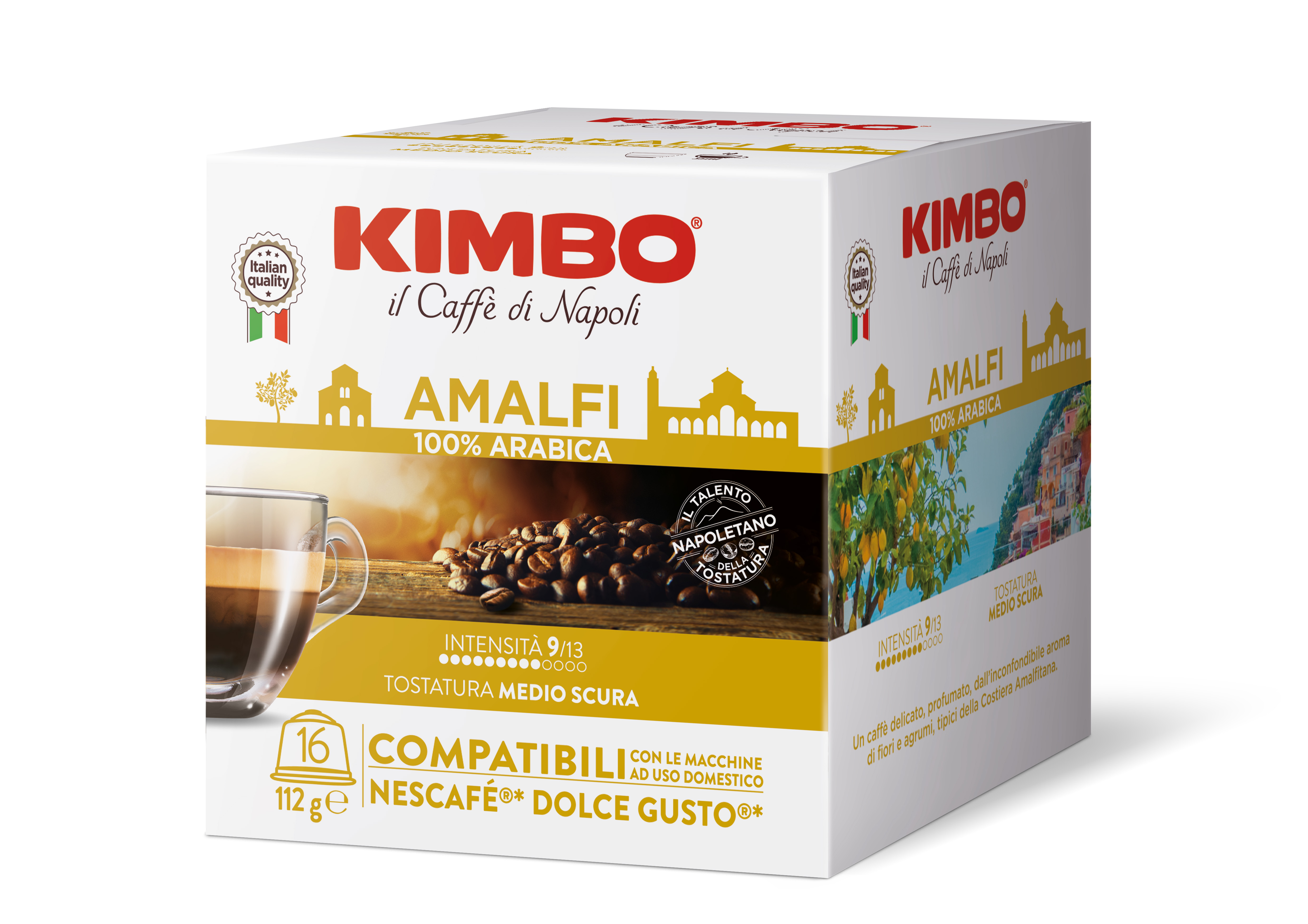 Kimbo  Kimbo AMALFI 100% ARABICA Dolce Gusto съвместими| Dolce Gusto| Кафе капсули |